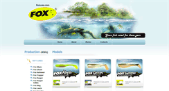 Desktop Screenshot of foxlures.com
